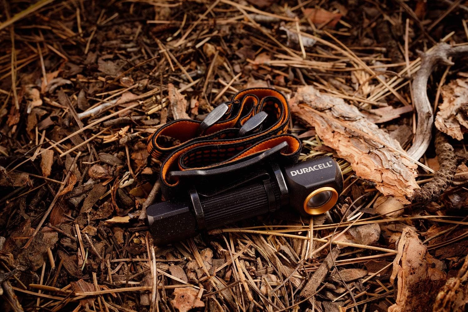 Duracell 150 Lumen EDC Right-Angle Flashlight and Headlamp for Everyday Use - Comfortable and Ultra-Strong Design with 1-AA Battery Included. Great for In-Door & Out-Door Use - - 
