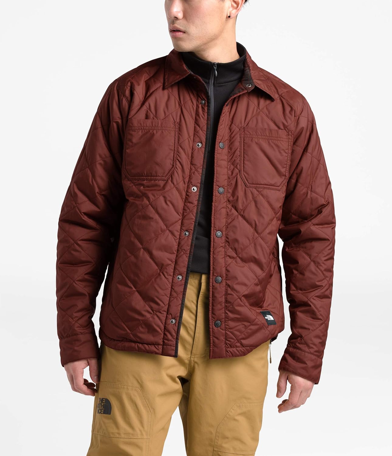 the north face fort point insulated flannel jacket