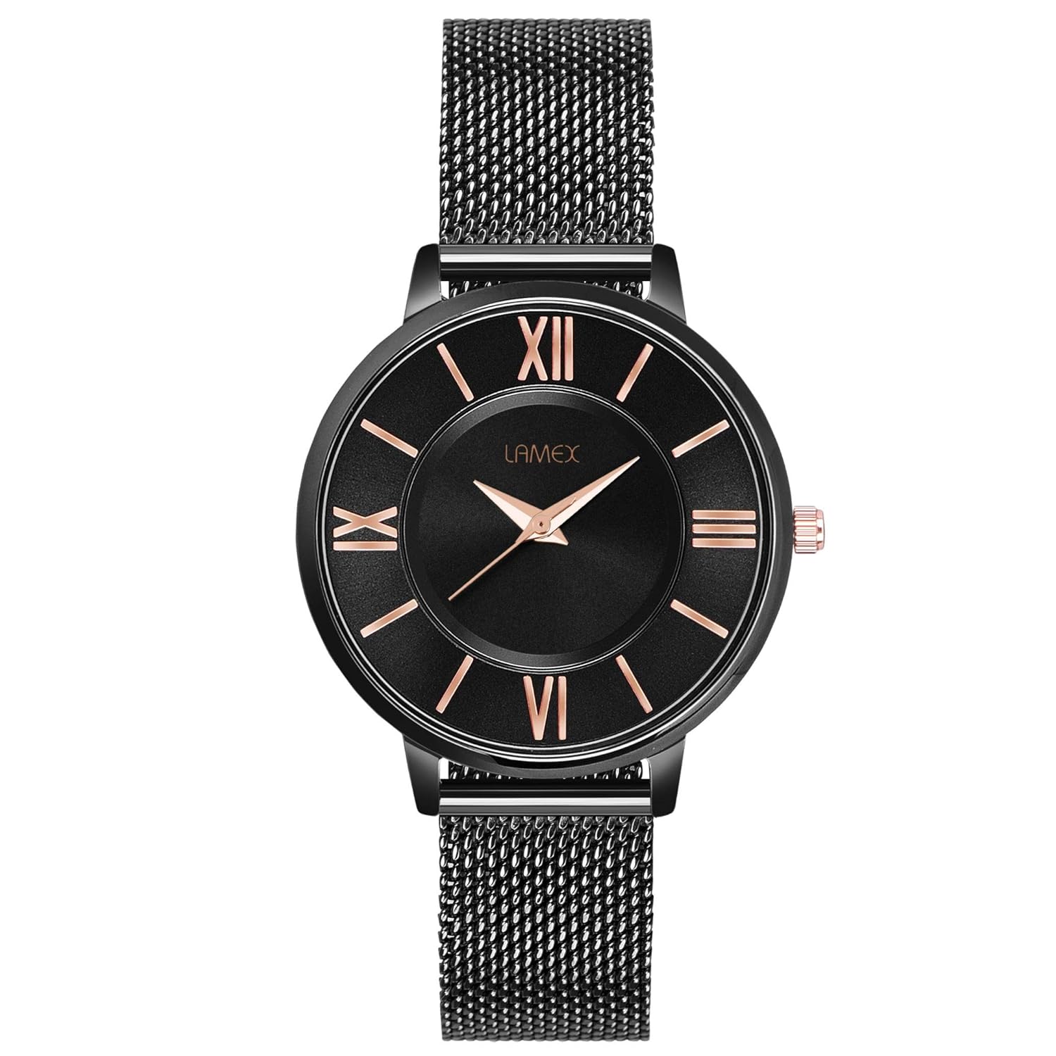 Buy Lamex Analog Black Dial Women's Watch14002CASPERDLXBKBK at Amazon.in