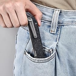 Kizer Begleiter Pocket Folding Knife, Tanto Blade