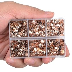 LPBeads 6400 Pieces Champagne Hotfix Rhinestones