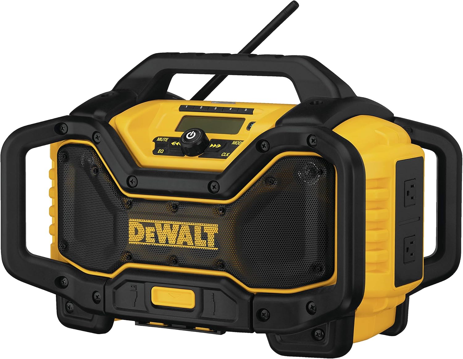 DEWALT 20V MAX Portable Radio & Battery Charger, Bluetooth (DCR025) - - 