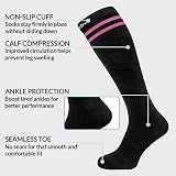 360 RELIEF Compression Socks 15-20 mmHg Travel Nurses Pregnant L/XL Black view 5