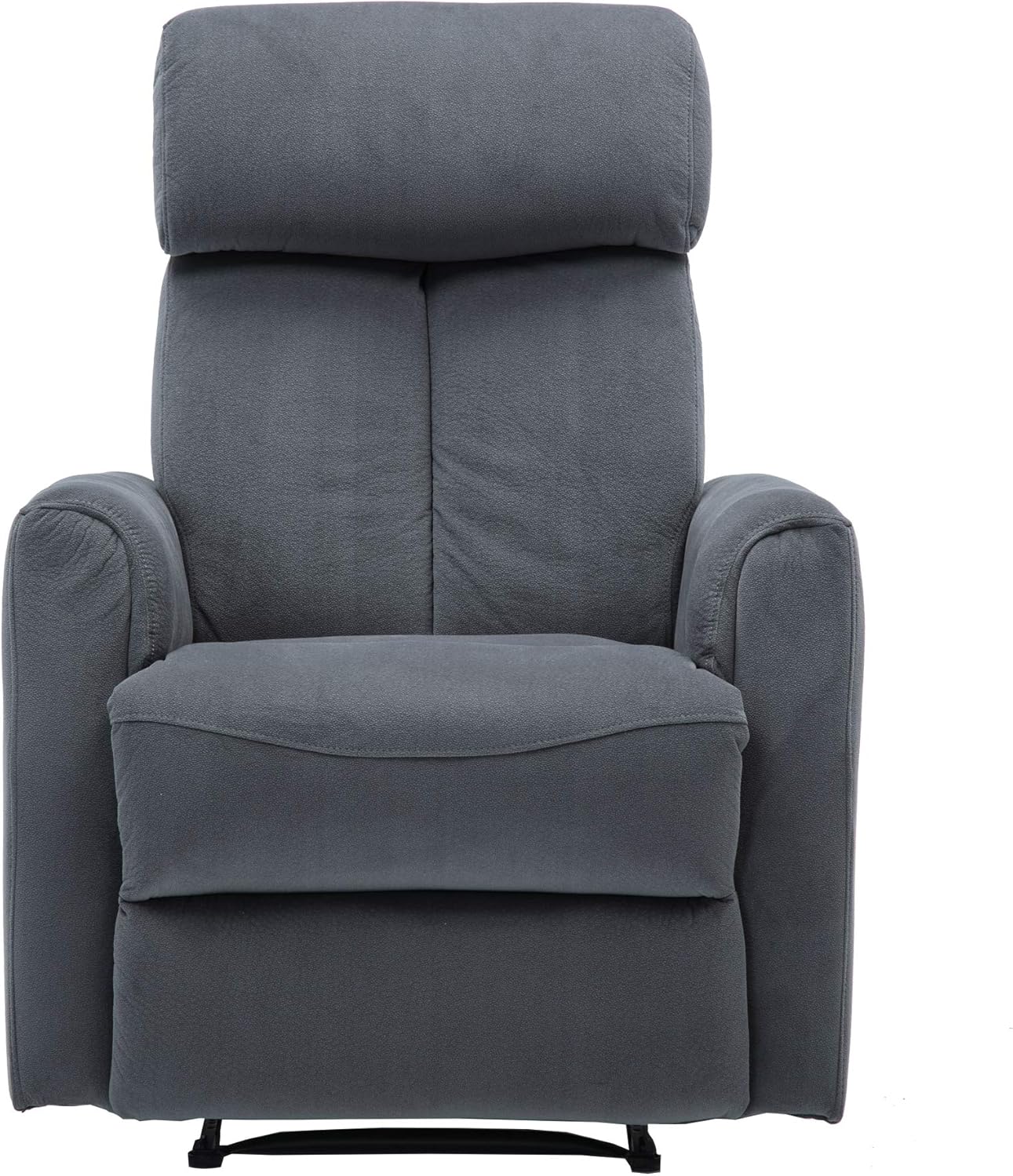 Merax Electric Recliner Chair Lazy Boy Sofa for Elderly, Office or Living Room, Blue-Gray: Furniture & Decor