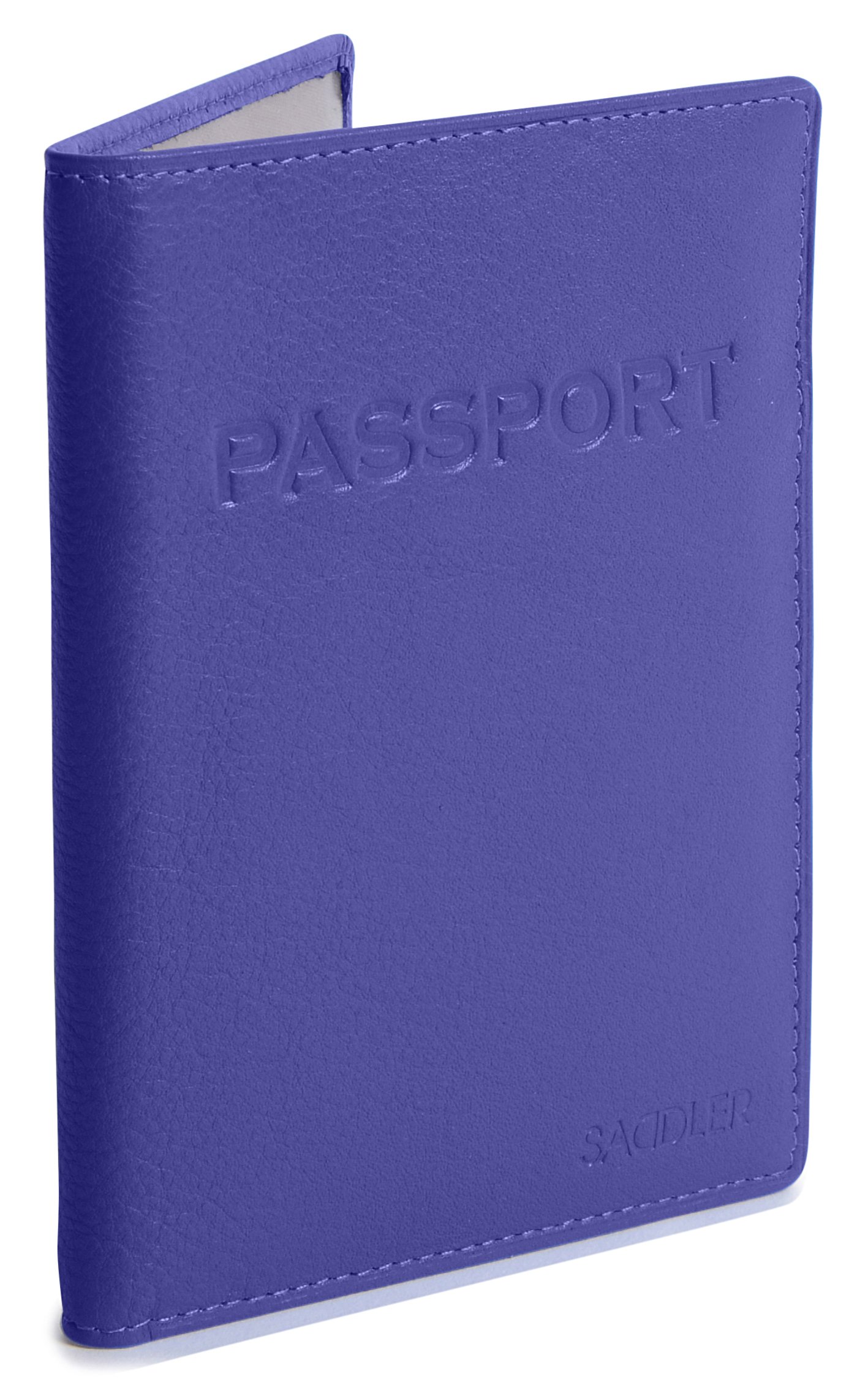 SADDLER "Harper Women's Luxurious Real Leather Passport Holder | RFID Travel Wallet for Passport, Credit & Debit Cards | Secure & Stylish Cover - Gift Boxed