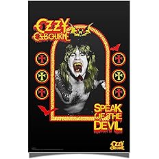 Desert Cactus Ozzy Osbourne Poster 24 inches by 36 inches Decoration Room (Poster 6)
