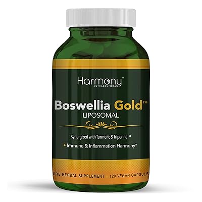 Harmony Nutraceuticals Boswellia Serrata Extract (70% Boswellic Acids) 730 mg 120 Capsules - Non Synthetic