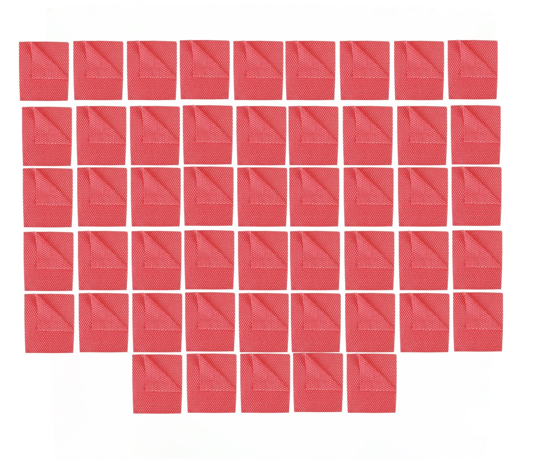 Economy Cloth 420x350mm Red (Pack of 50) 2W08170