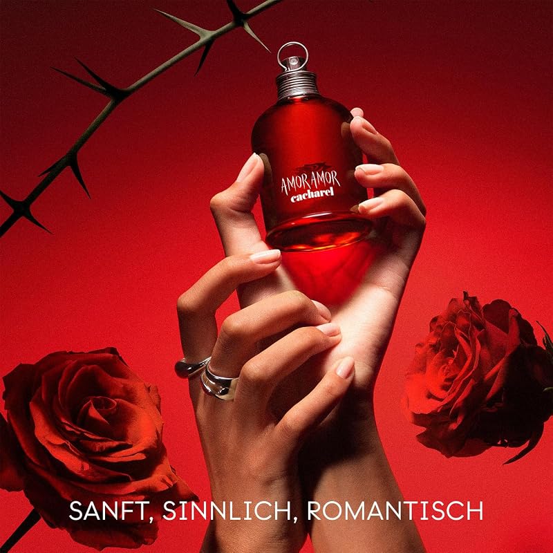 Amor Amor Eau de Toilette, fruchtig-blumiges Parfüm, 30 ml
