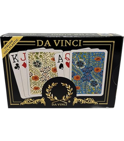 Modiano 300374 Cartes De Poker Texas Poker Club Index Dans 2 Coins