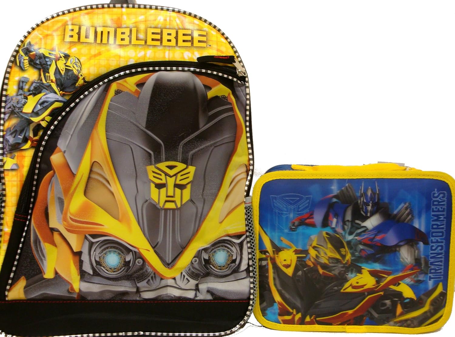 Transformers 4 Movie Bumblebee Large Backpack and Matching Insulated