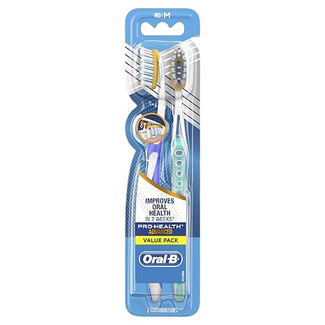 Oral-b Pro-health clinical Pro-flex medium toothbrushes - 2 ct (300410100100)