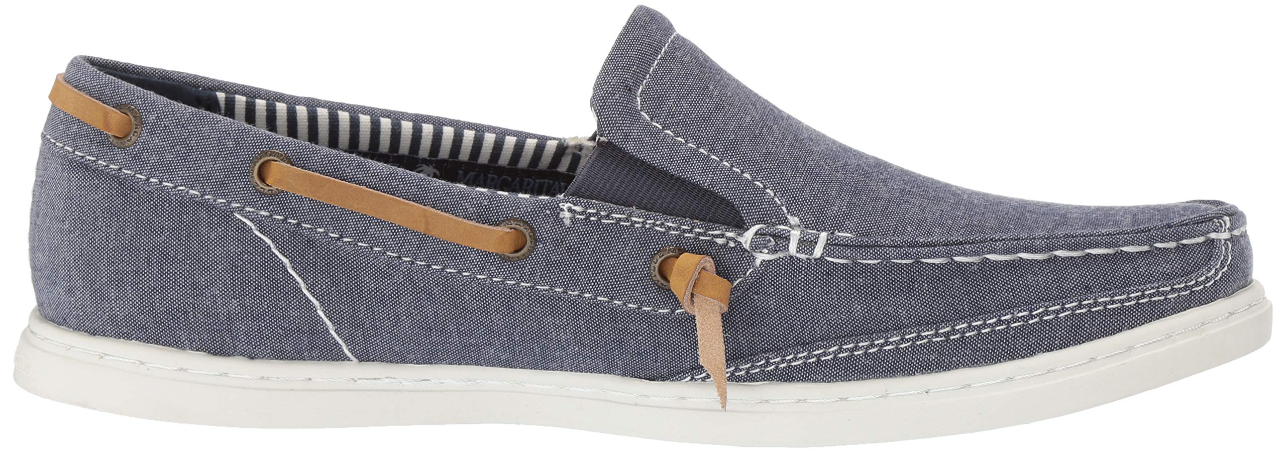 margaritaville men's dock slip on boat shoe