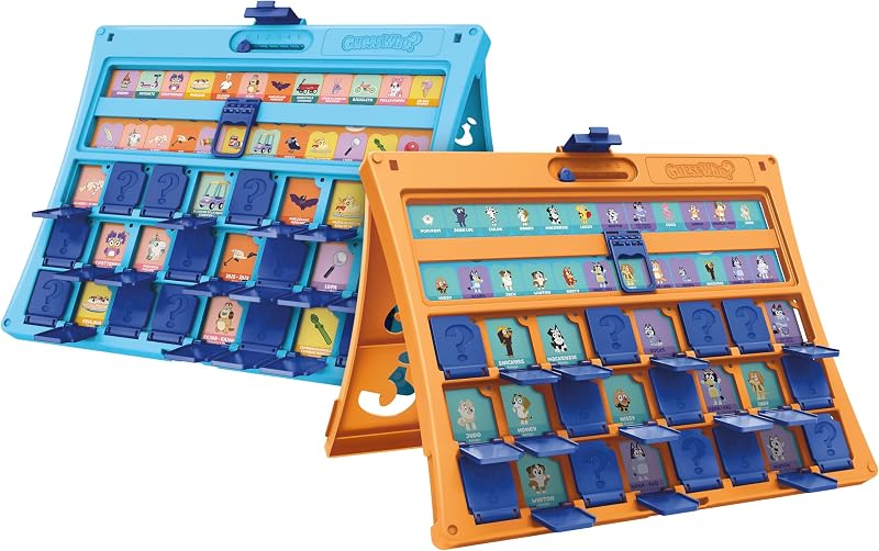 Jogo Quem é Quem para Crianças? Edição Bluey, Jogos de Tabuleiro Família & Viagem, 6+ - Versão espanhola - portuguesa