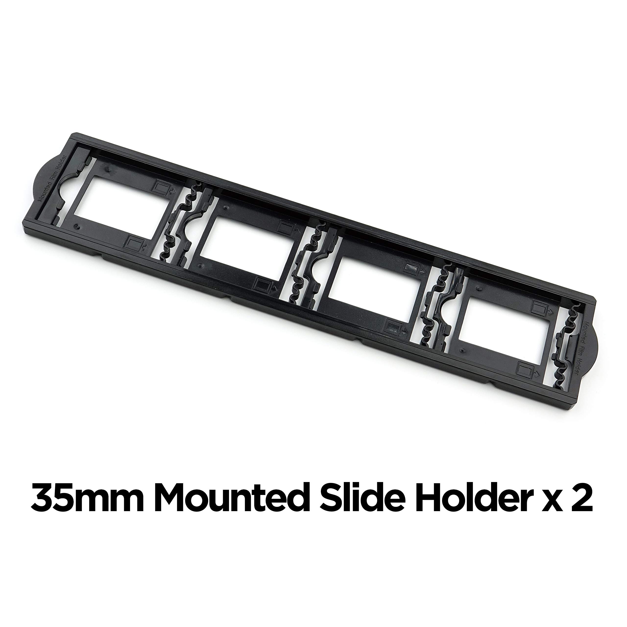 plustek 2 x 35 mm Mounted Slide Holders (Positive), for OpticFilm 72~83 Series use only (8100 & 8200i & 8300i)