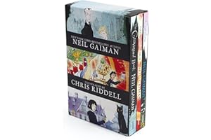 Neil Gaiman/Chris Riddell 3-Book Box Set: Coraline; The Graveyard Book; Fortunately, the Milk