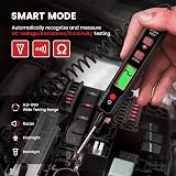 KAIWEETS Smart Circuit Tester 0.8-100V DC Backlit LED Display view 2
