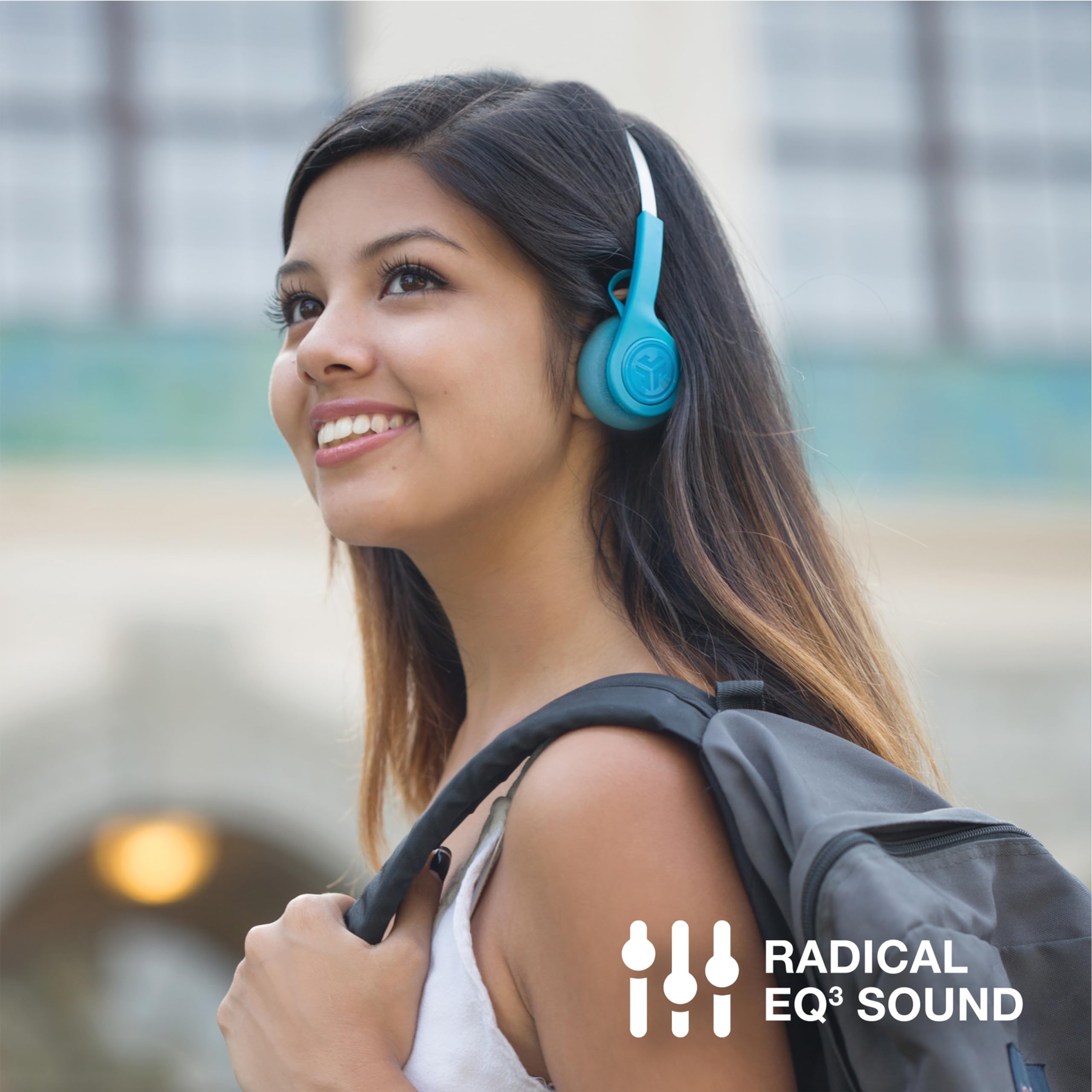 JLab Rewind Wireless Retro Headphones, Bluetooth 4.2, 12 Hours Playtime