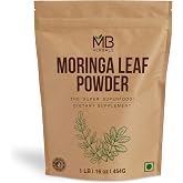 MB Herbals Moringa Leaf Powder 1 lb / 16 oz (454 Gram) | Lab Tested | 100% Pure Moringa Powder | Easily Mixes in Drinks &amp; Smoothies | No Preservatives