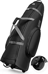 OutdoorMaster Padded Golf Travel Bag with Reinforced Wheels 900D view 1