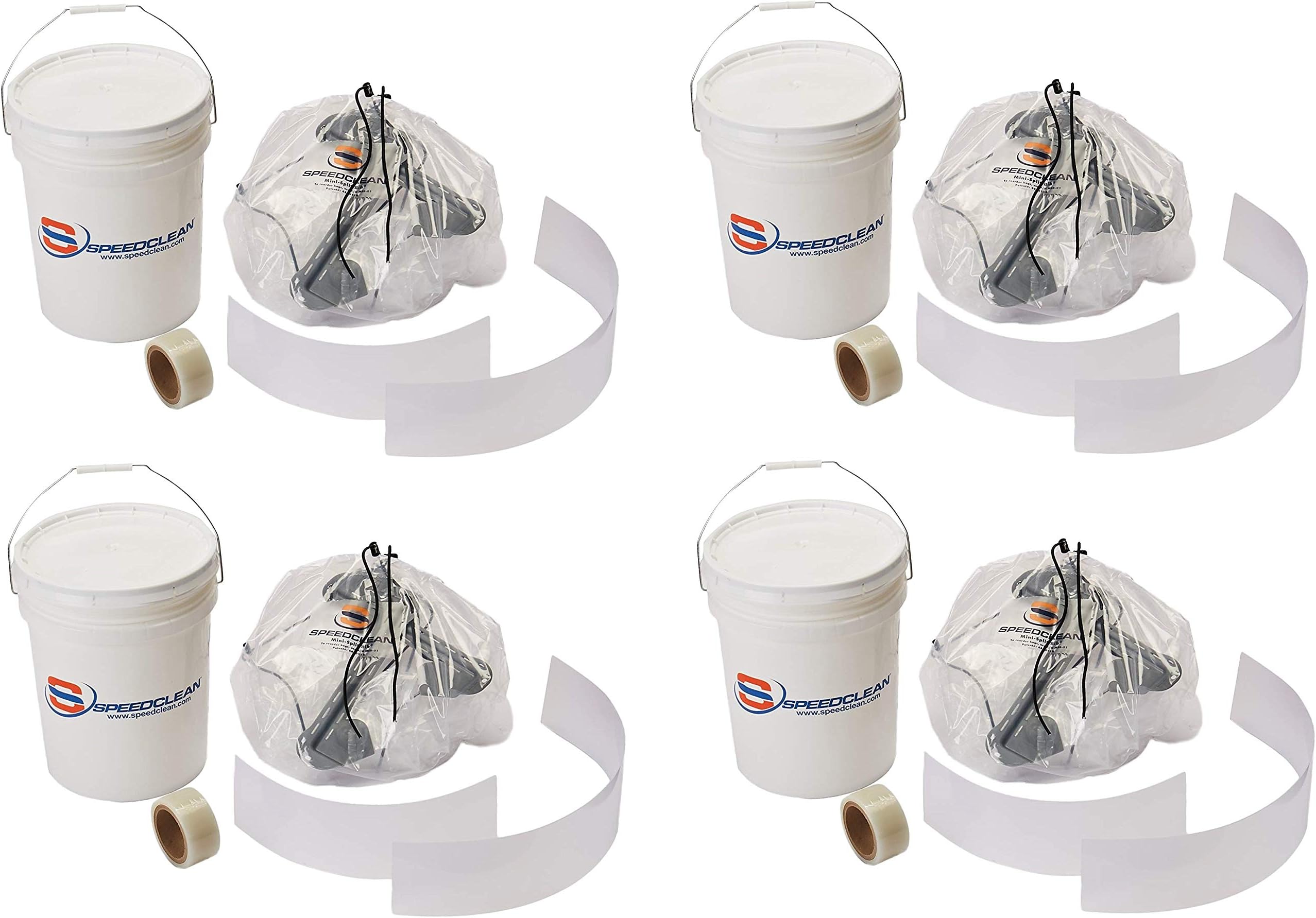 SpeedClean MSB-KIT Mini Split Bib Kit (Pack of 4)