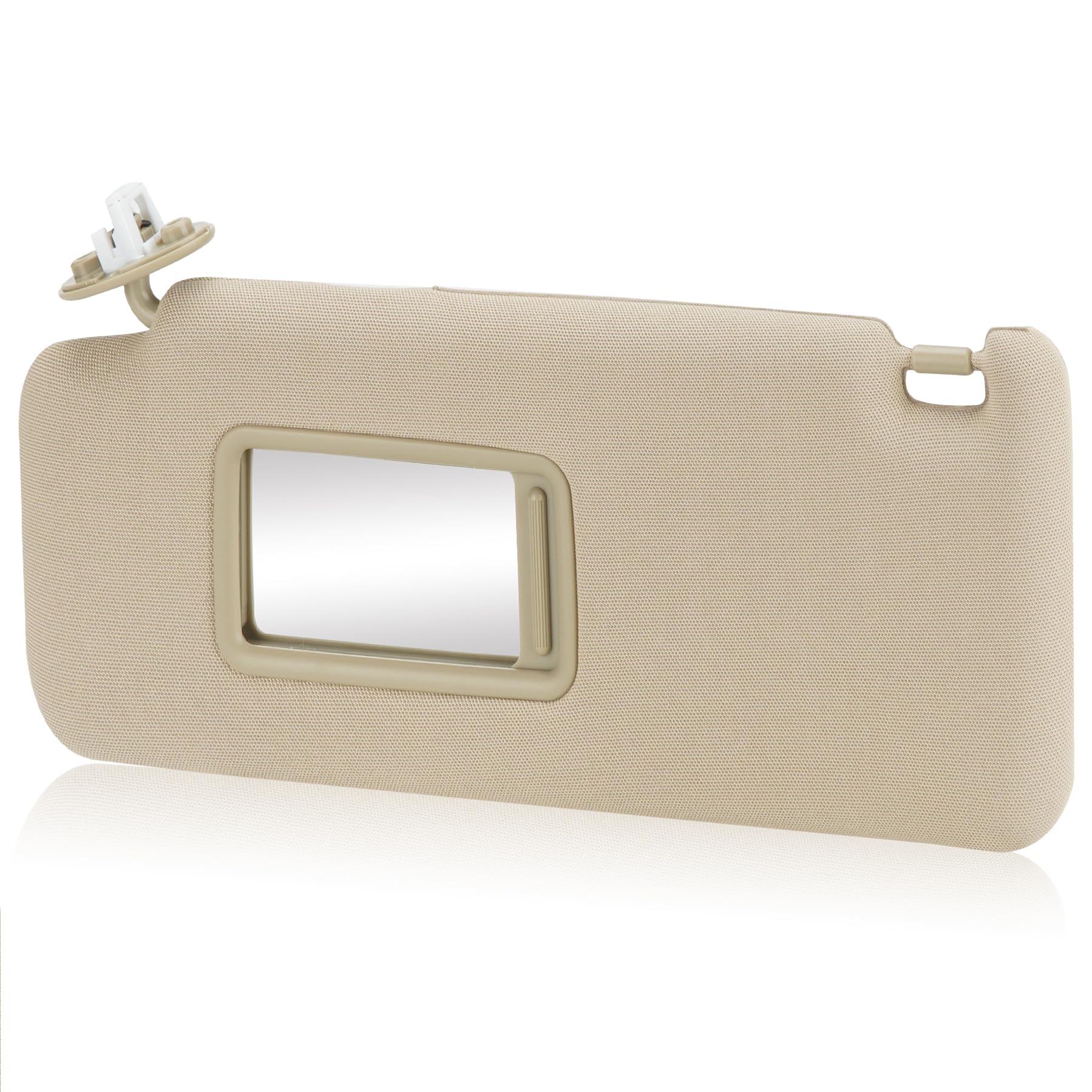 Photo 1 of Beige Driver Left Side Sun Visor Replacement Compatible with 2010-2023 Toyota 4RUNNER Replace 74320-35A91-B1