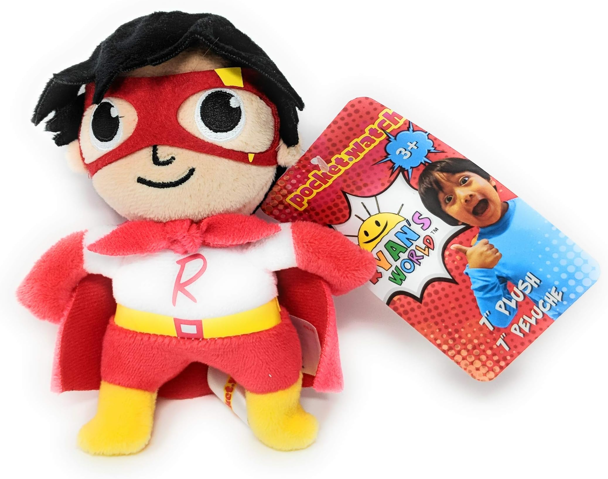 Ryan's World Medium Plush Toy Red Titan Superhero