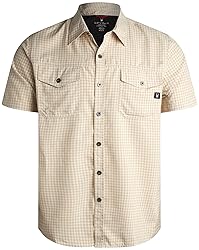Spyder Mens Short Sleeve Button Down Shirts