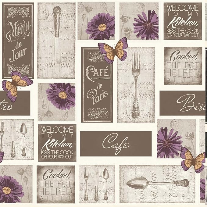 Möbel & Wohnaccessoires Wachstuch Schoko Braun Beige· Eckig 140x1300 cm