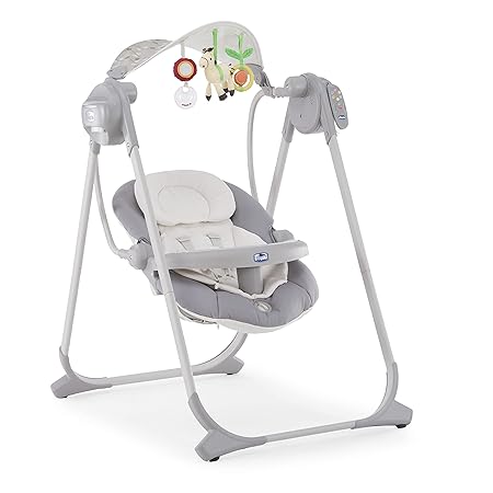 Chicco Babyschaukel Polly Swing Up, Silver