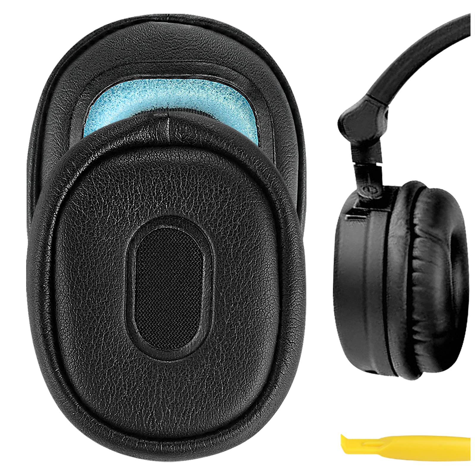 Geekria Replacement Ear Pads for Sony MDR-NC40 Headphones Ear Cushions, Repair Parts (Black)