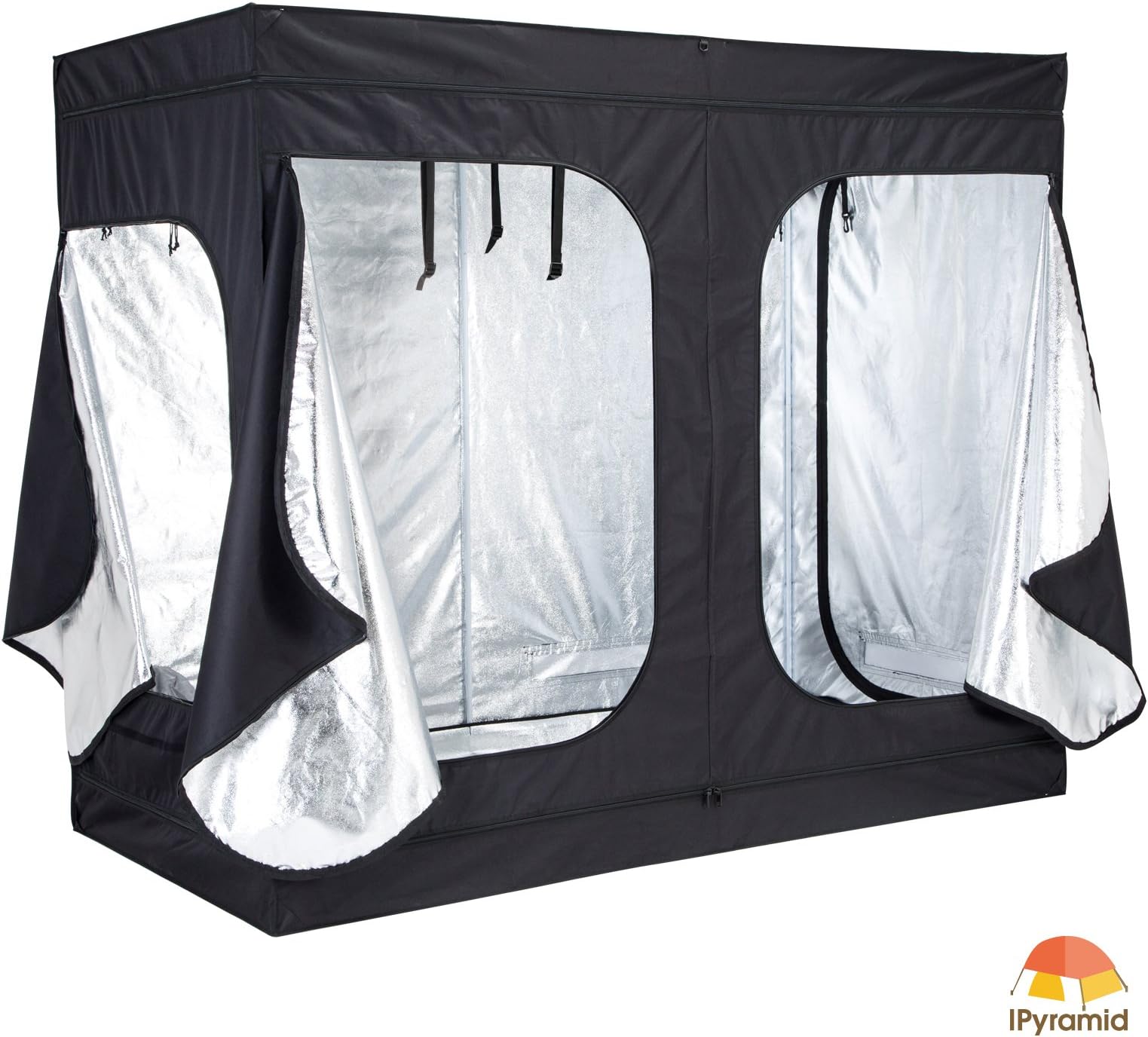 SUNCOO 96"x48"x78" 600D Indoor Grow Tent Room Reflective Mylar Hydroponic Non Toxic Hut