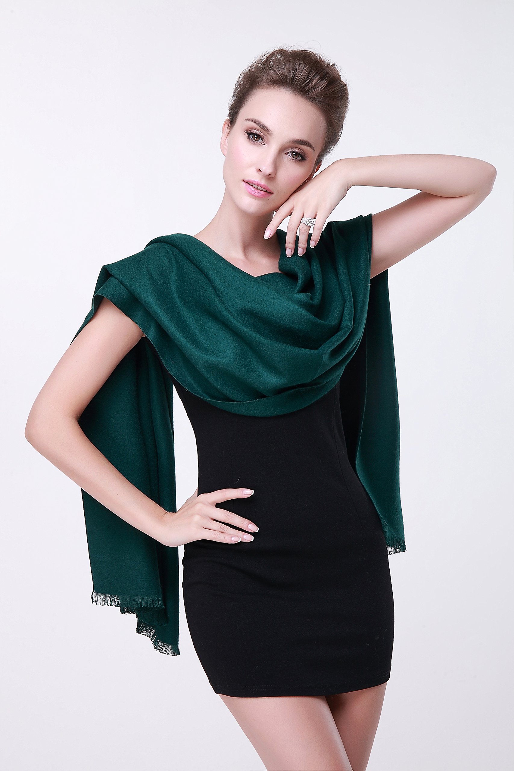 Camii Mia Women's Fall Winter Solid Soft Long Shawl Wraps Scarf Camii Mia Women's Fall Winter Solid Soft Long Shawl Wraps Scarf