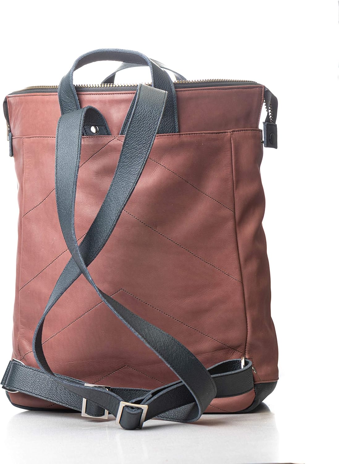 ORNA'S LEATHER ART | EDNA Everyday leather backpack for Women. Practical, Stylish and Spacious Women’s Bag. Real Leather in A Chic Backpack And Contemporary Design, (LIGHT BROWN): Shoes