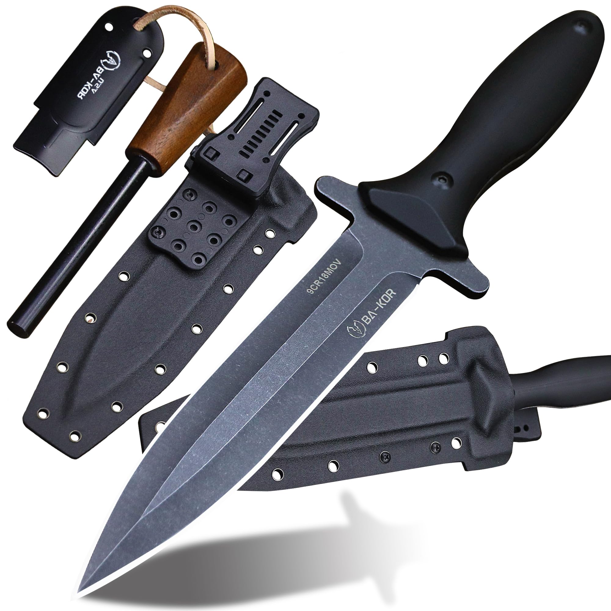 BA-KOR 5MM Full Tang Survival Knife