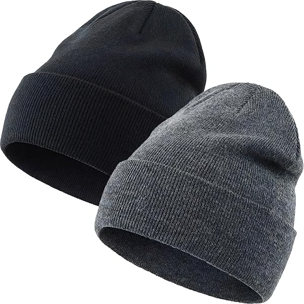 Mens Winter Hats with Earflaps Womens Beanie with Earflaps 2 In1