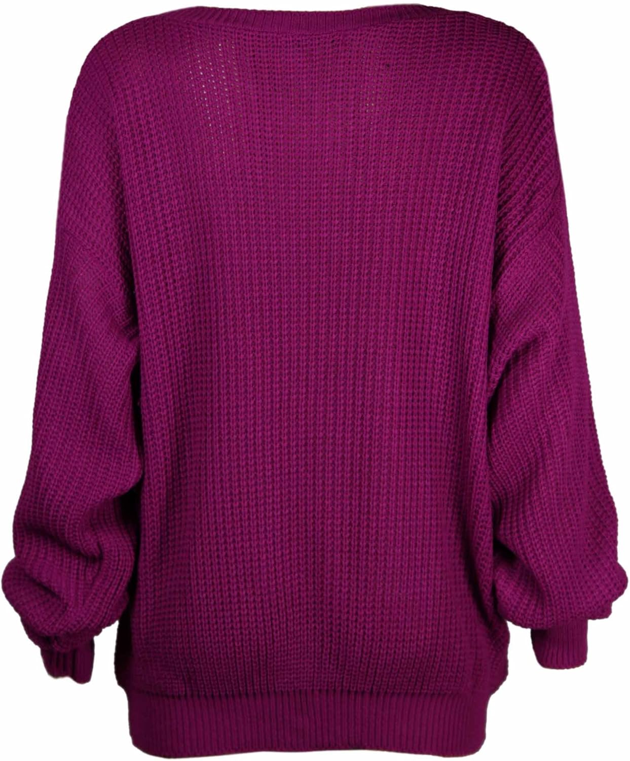plum sweater