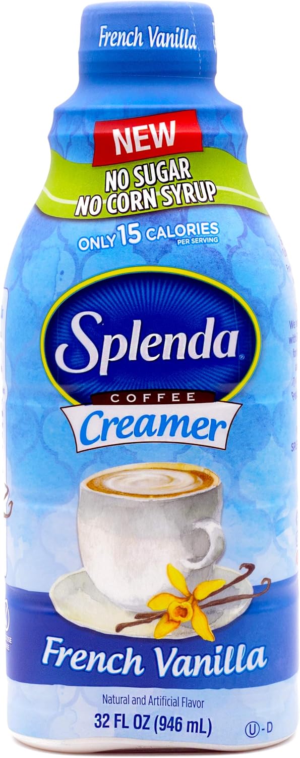 Splenda Sugar Free, Low Calorie Coffee Creamer (French Vanilla, 32 oz