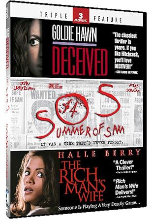 Amazon Com Deceived The Rich Man S Wife Summer Of Sam Triple Feature Goldie Hawn Halle Berry John Leguizamo Various Movies Tv