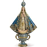 Joseph's Studio by Roman - Virgin of San Juan De Lagos Figure, Renaissance Collection, 14" H, Resin and Stone, Religious Gift, Decoration