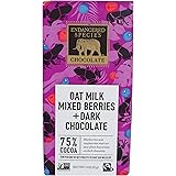 ENDANGERED SPECIES Oat Milk & Mixed Berries Dark Chocolate Bar, 3 OZ