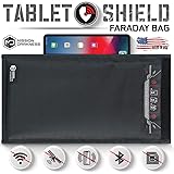 Mission Darkness Non-Window Faraday Bag for Tablets // Device Shielding for Law Enforcement, Military, Executive Privacy, EMP