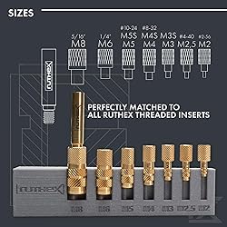 ruthex 7x Soldering Tips/Heat Set Insert Tips - for