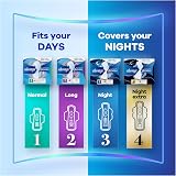 Always Infinity FlexProtect Sanitary Towels Night Size 4 Wings 9 Count Case view 7