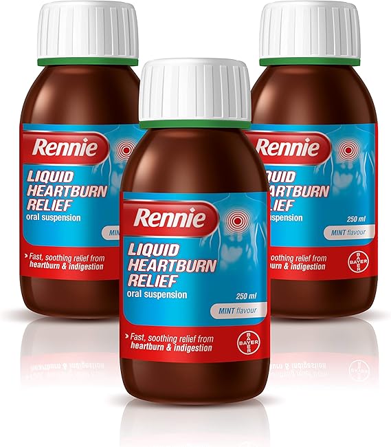 Rennie Liquid Heartburn Indigestion Relief Acid Reflux Fast & Effective