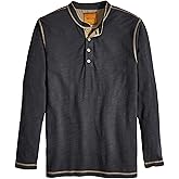 Venado Heavyweight Flex Henley - Long Sleeve Shirts for Men