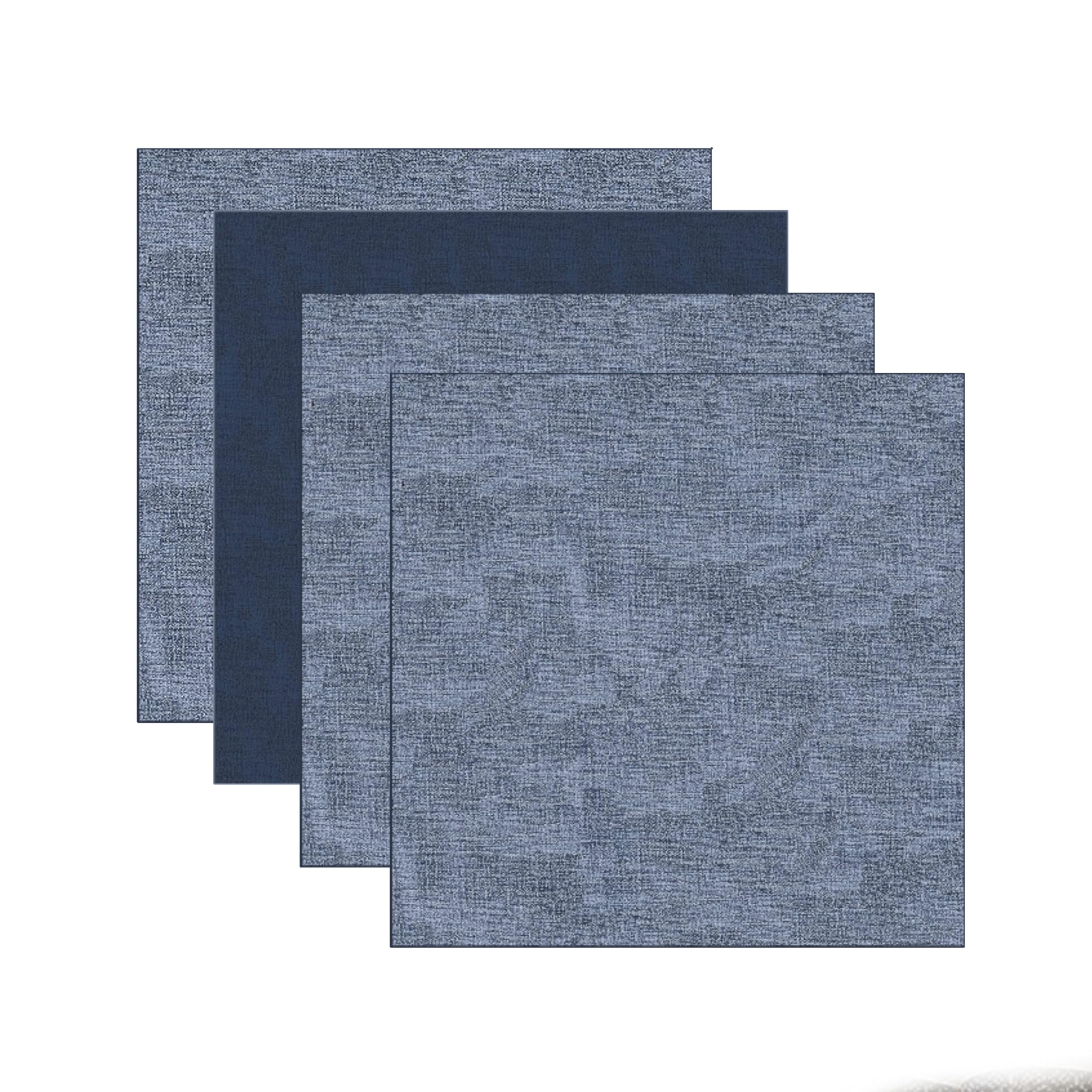 Photo 1 of Placemats Set of 4 15" x 15" Heat-Resistant Table Mats for Dining Table Set for 4 Kitchen & Dining Room Decor Farmhouse, Boho, & Modern Style Easy to Clean, Durable & Stylish Table Decor