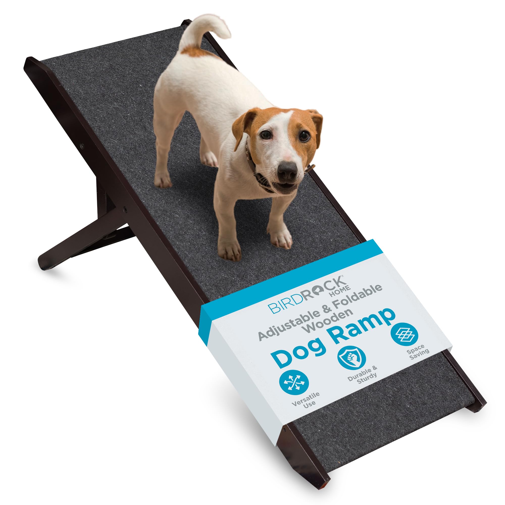 BIRDROCK HOME Adjustable Pet Ramp for Small