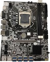 Nicfaky B75 ETH Mining Motherboard G540 CPU Fan Cable Switch MSATA DDR3 8xPCIE view 5