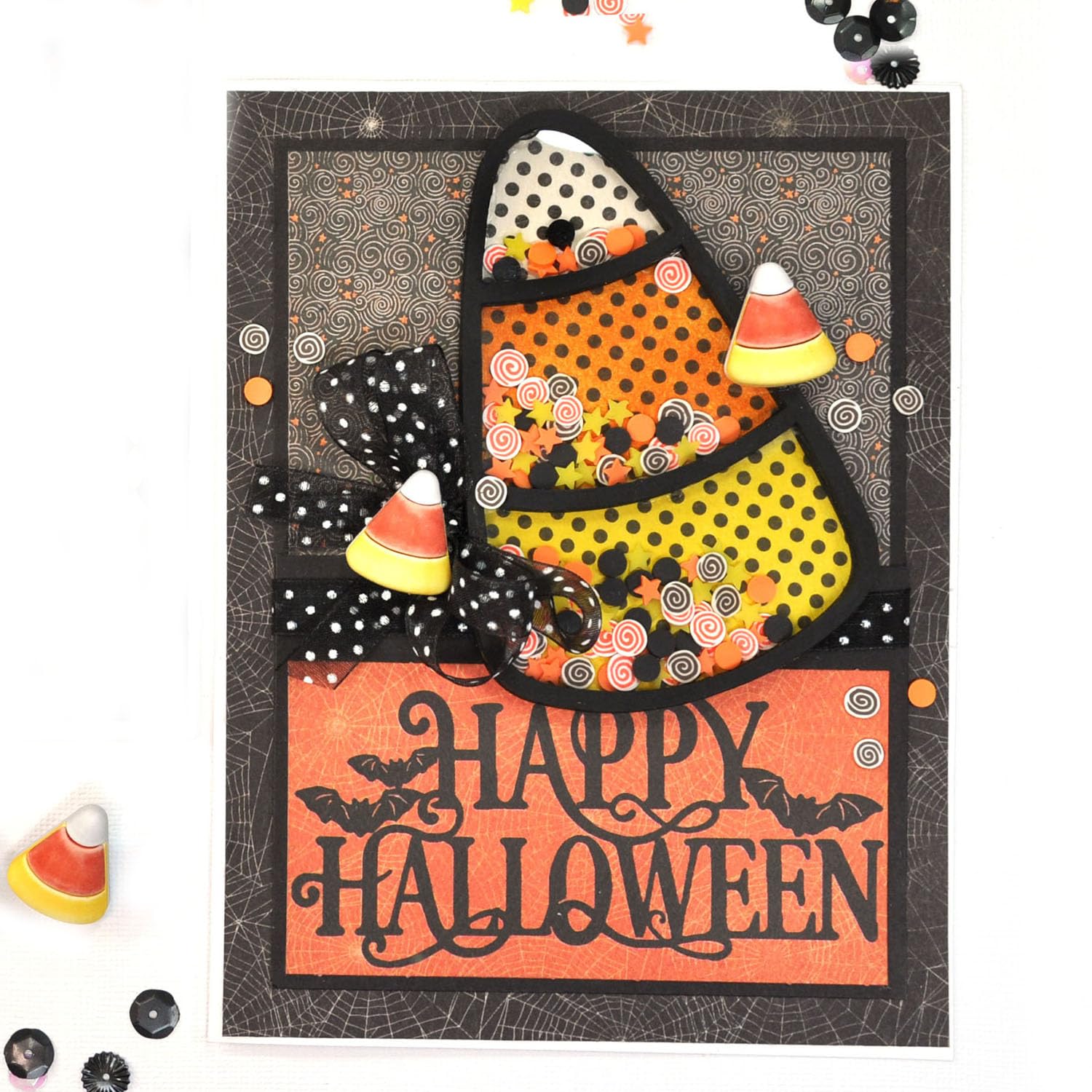 BGM Creations 2,000 Piece Halloween Polymer Clay Slices for Slime Supplies, DIY Nail Art, Halloween Craft Embellishments